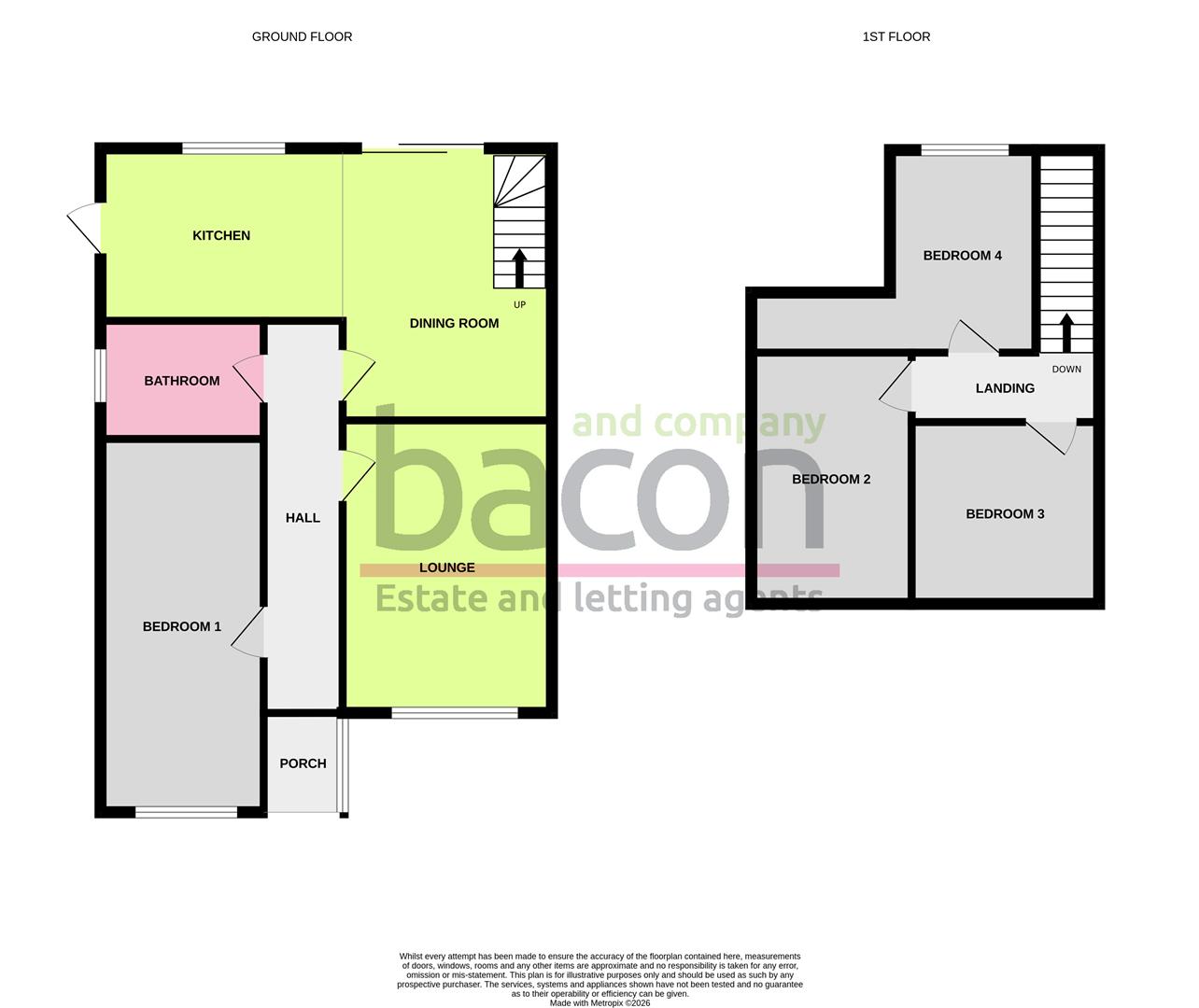 Floor Plan | House - Semi-Detached | Vale Avenue, Worthing | For Sale